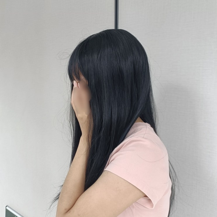  생머리 가발 후기
