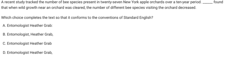  DSAT Writing 문제풀이 전략 - Standard English Conventions 편
