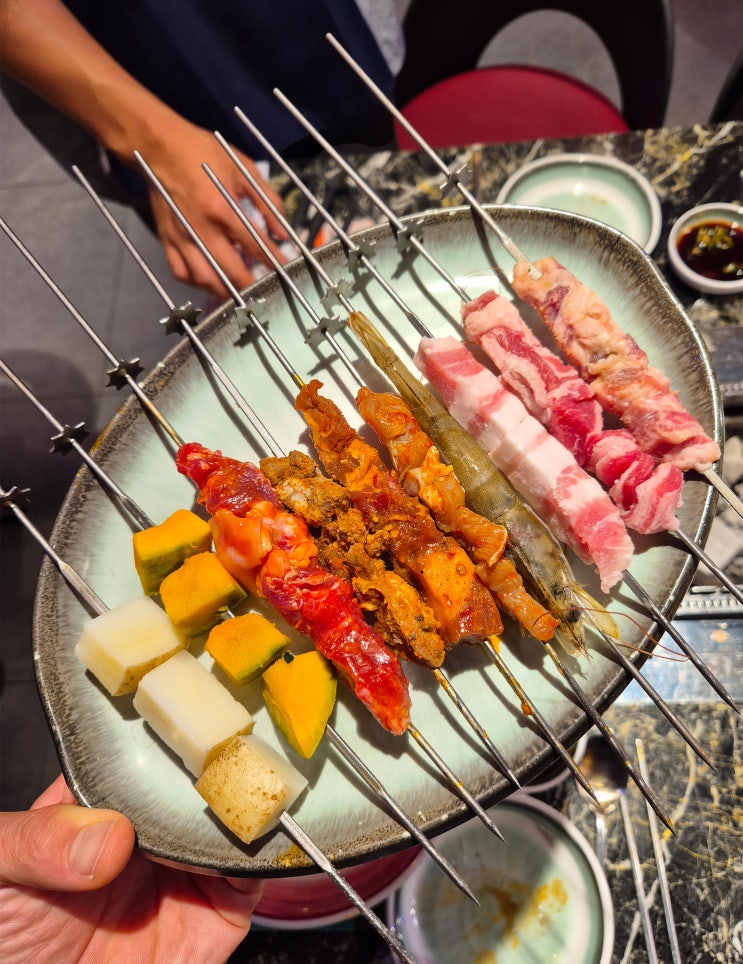  서울 노원 공릉역 양꼬치 무한리필! '라장 양갈비 양꼬치' 식사류도 무제한 엄청난데?! 양고기 퀄리티 괜찮음