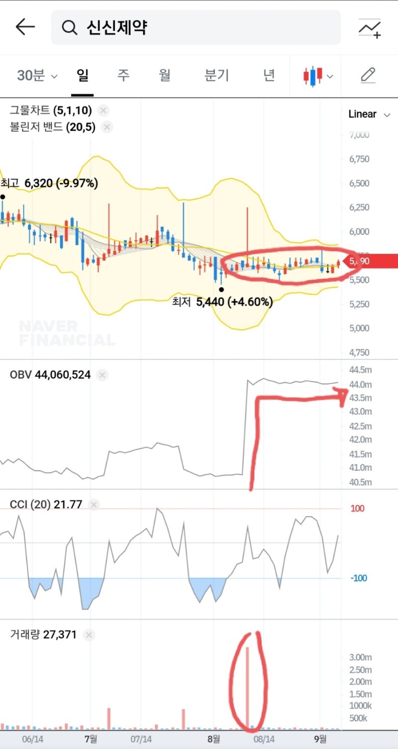 신신제약 차트·재무로 보는 주가전망: OBV·CCI 반등 신호와 실적 개선 : 네이버 블로그