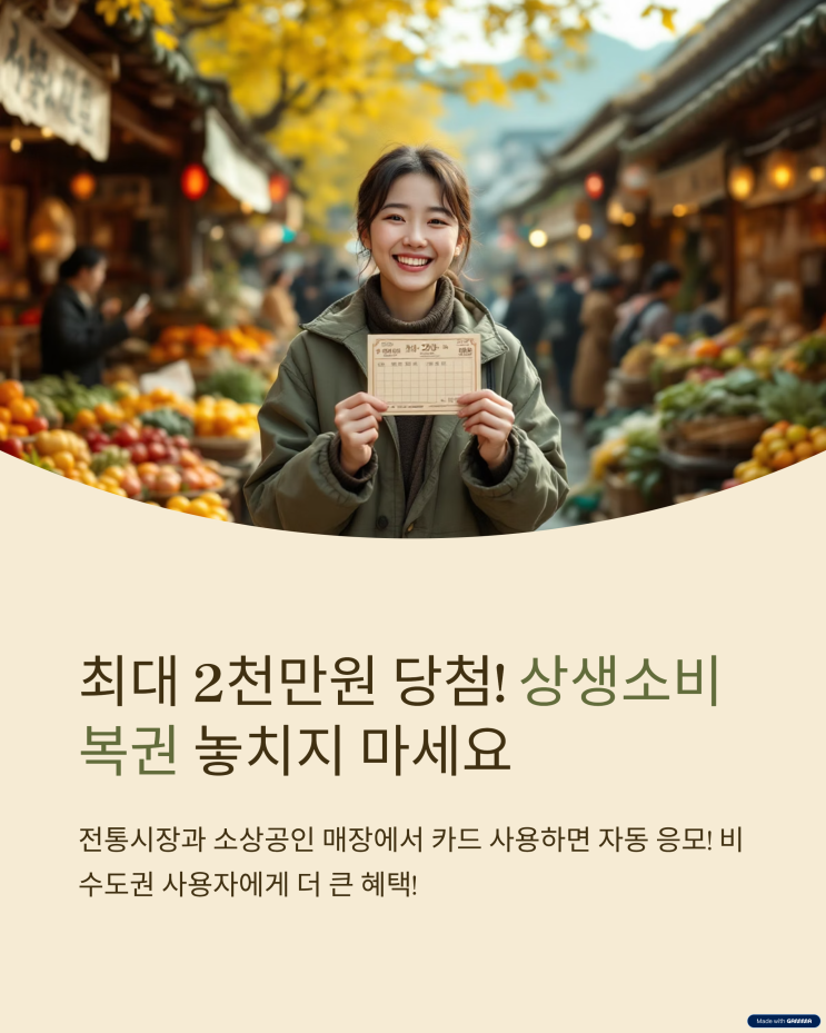  상생소비복권 신청 방법, 당첨 꿀팁 및 상생페이백 환급 정보 총정리