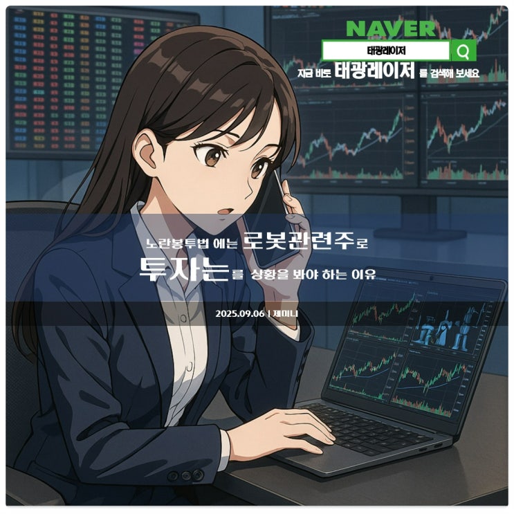  제미니: 노란봉투법 등장에 투자자들이 로봇관련주를 사는 이유 【 2025년 09월 06일 토요일자 돌다리도 두들겨가며 건너라 】