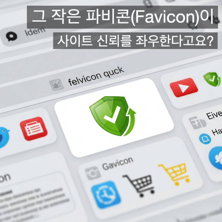  그 작은 아이콘이 매출을 좌우한다고? 파비콘(Favicon)이 만드는 신뢰의 비밀