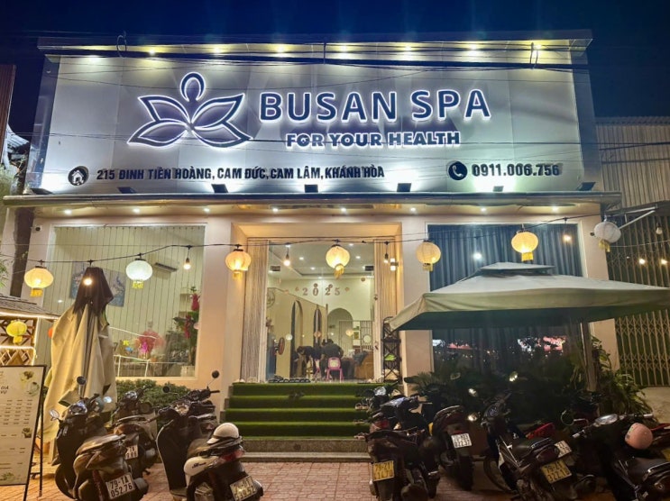  나트랑 깜란 시내 픽업과 드랍이 되는 부산 스파(busan spa)