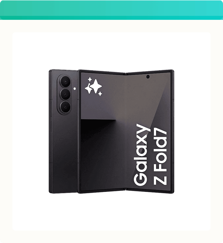  갤럭시 Z폴드7 제트 블랙, 혁신은 이미 시작됐다! 256GB 용량의 폴더블폰, 당신의 선택은?