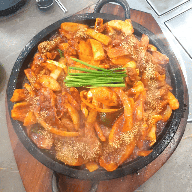  창원 상남동 신상 맛집 오징어 제육볶음이 기가막힌 식당 해탄