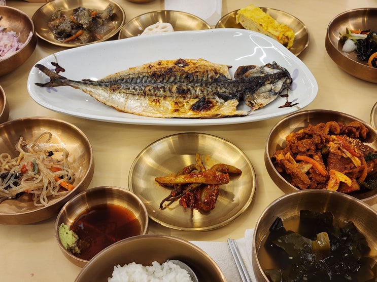  남양주 다산동 맛집, 다산숯불태자반 고등어 밥도둑 한상 후기
