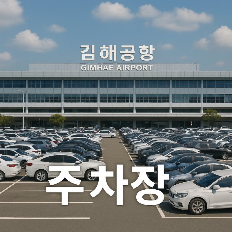 김해공항 주차장 실시간 혼잡도 조회 및 예약 방법