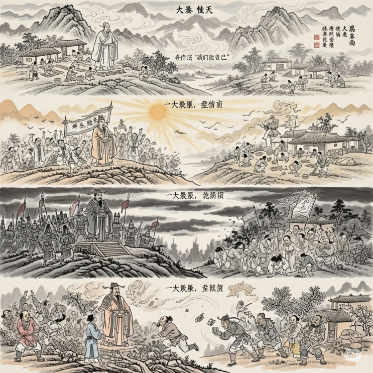  노자 도덕경 제17장 최고의 리더는 존재조차 모른다