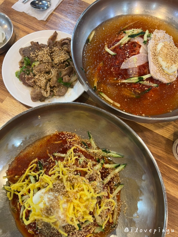 해장하기 딱 좋은 인천 서구 밀면 맛집 청라가야밀면국밥