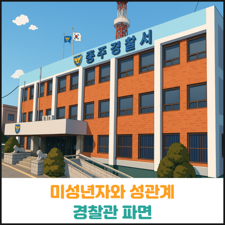  미성년자와 성관계한 경찰관 파면