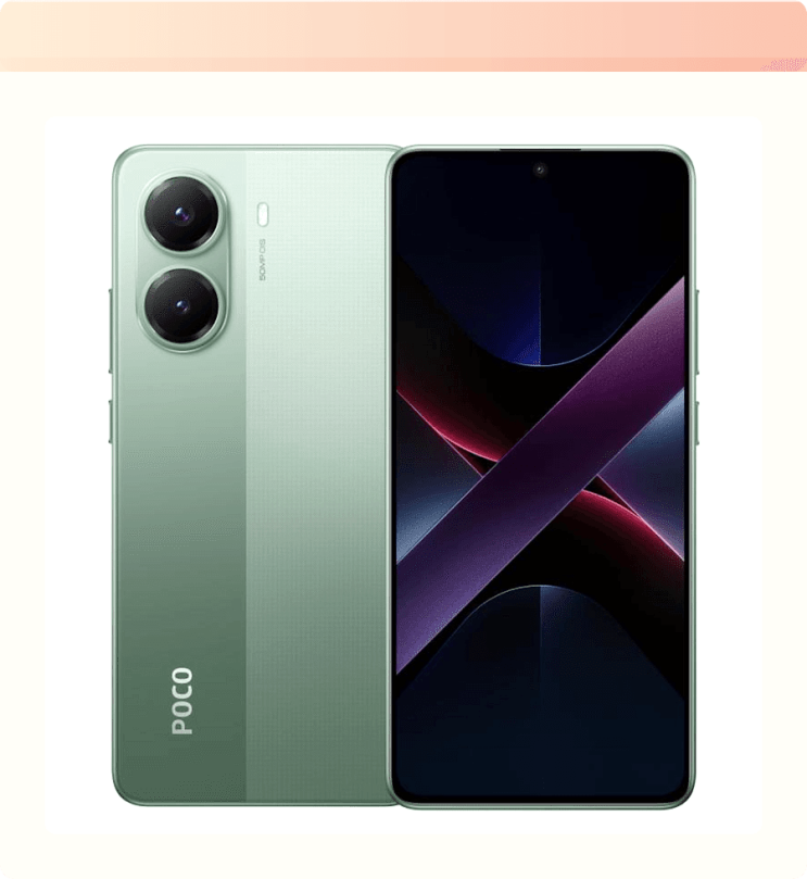  숨겨진 보석 발견! 샤오미 포코 X7 Pro 그린 512GB, 넓어진 용량만큼 행복 충전!