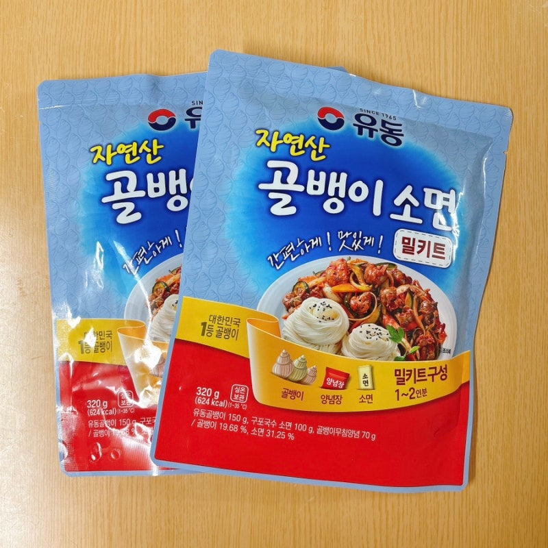 유동 골뱅이소면 밀키트 / N번째 재구매한 밀키트 추천