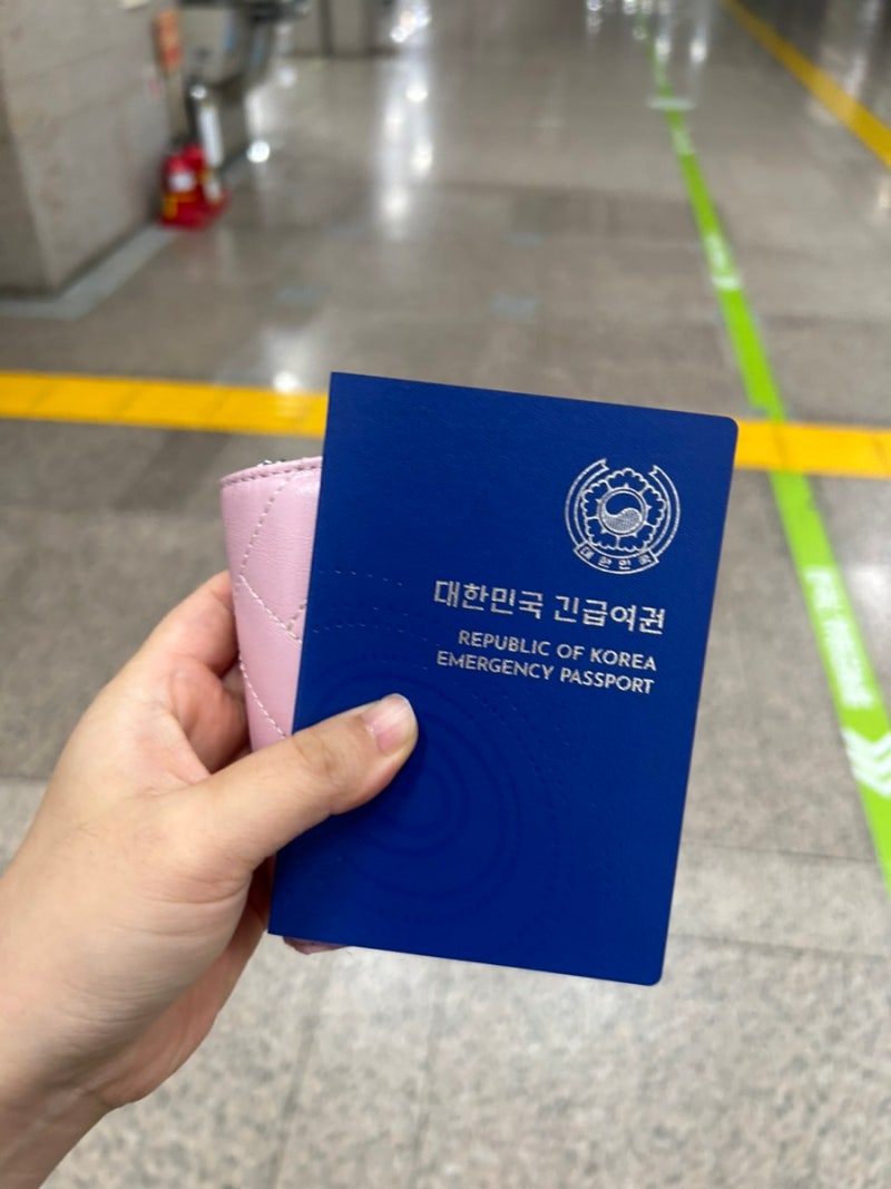 부산 긴급여권 발급 후기 비용 시청 여권 사진 주차