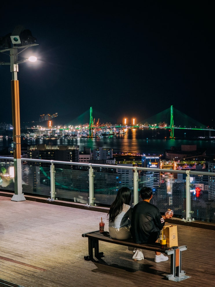  부산역 주변 야간 데이트 명소, 영주 하늘눈전망대(주차장, 가는법)