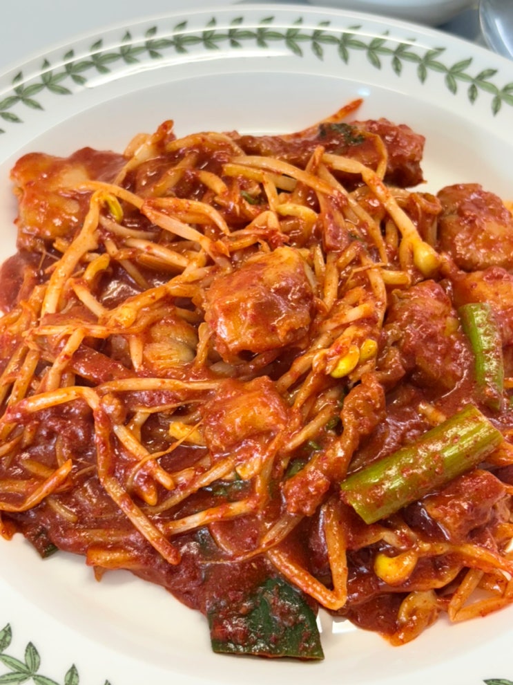  순살아구찜 밀키트 추천 푸짐한 왕창아구찜 조리법