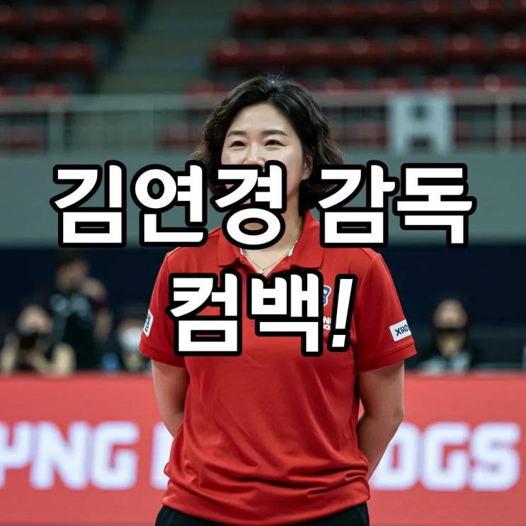 <b>김연경</b>, 신인 <b>감독</b> 컴백! '배구 황제'의 필승 원더독스 <b>도전기</b>