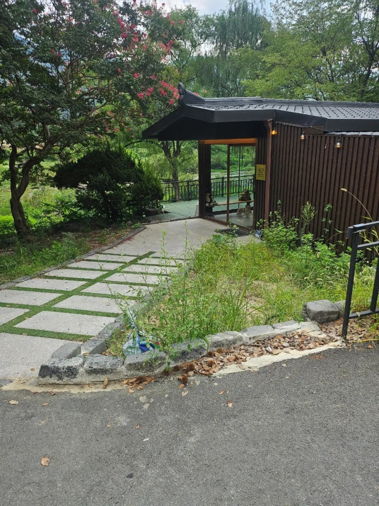  청도 대형카페 녹천 자연 속 힐링 공간에서 즐기는 여유