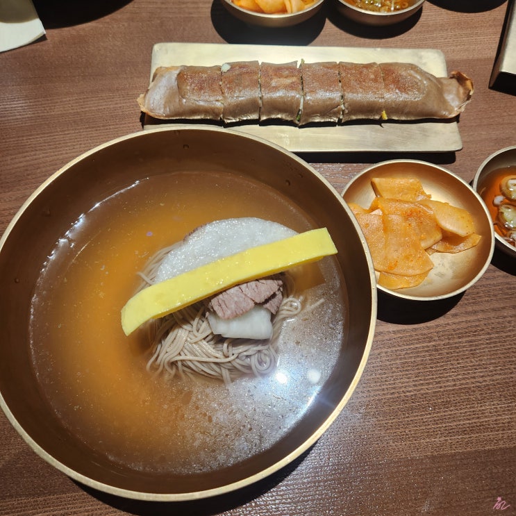  내돈내산 [여의도] 메밀 단편 여의도점 - 2025 블루리본 선정된 평양냉면 존맛집
