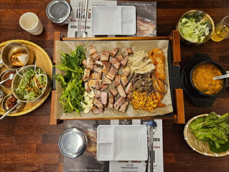  육화점 부드러운 고기 냄새 안 나는 고깃집 놀이방 무료카페까지 다 갖춘 하복대고기집