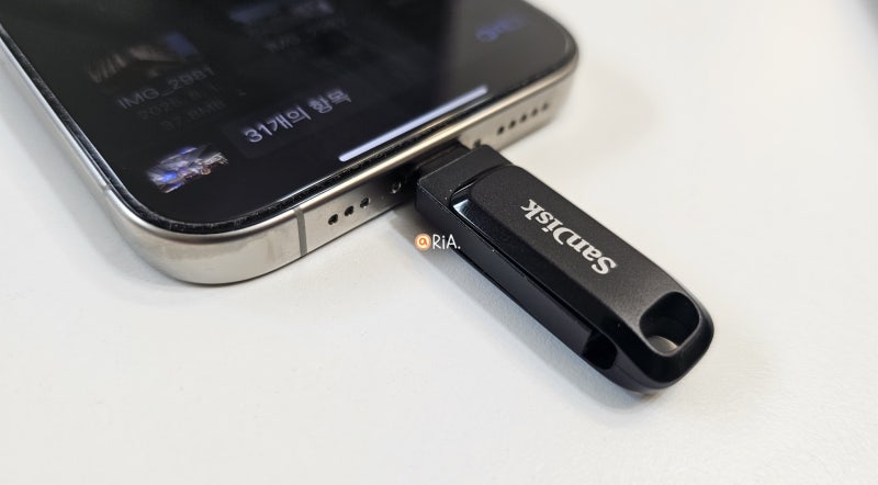 아이폰 사진 옮기기 USB C타입 OTG 메모리 샌디스크 사용후기