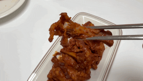 원앙애프앤비 송이불닭발 구매후기! 배달보다 맛있는 튤립닭발