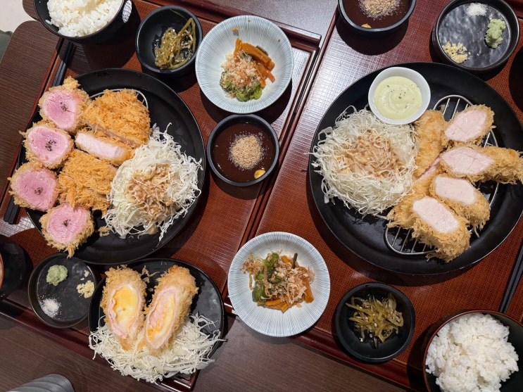  미아현대백화점 맛집 돈까스 정돈