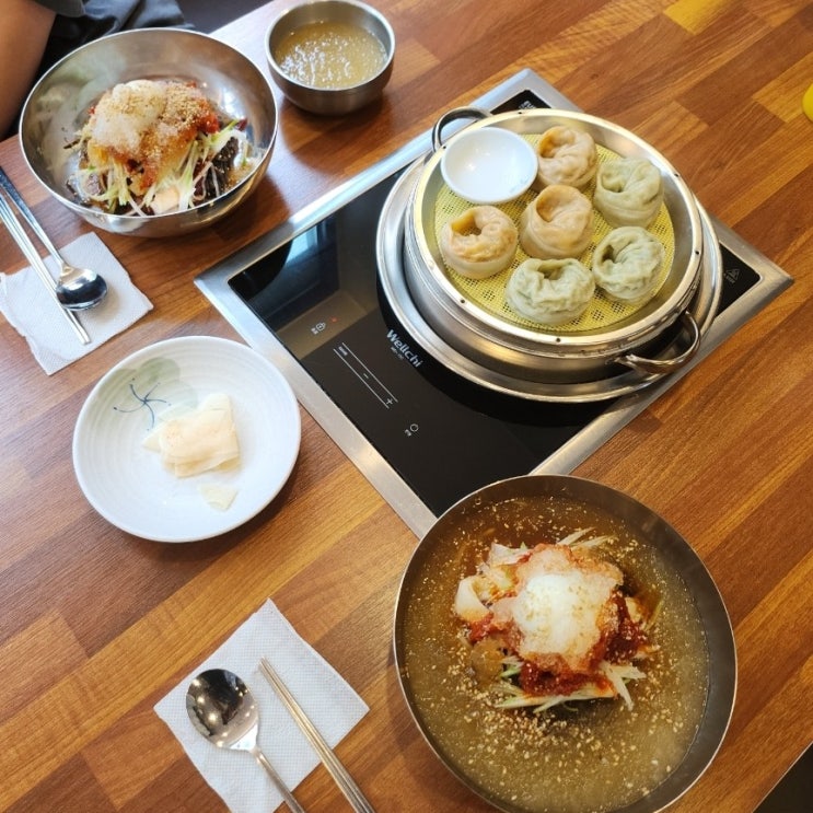  광교역 수원냉면맛집 시원한 살얼음  동동 신기칡냉면 수원점