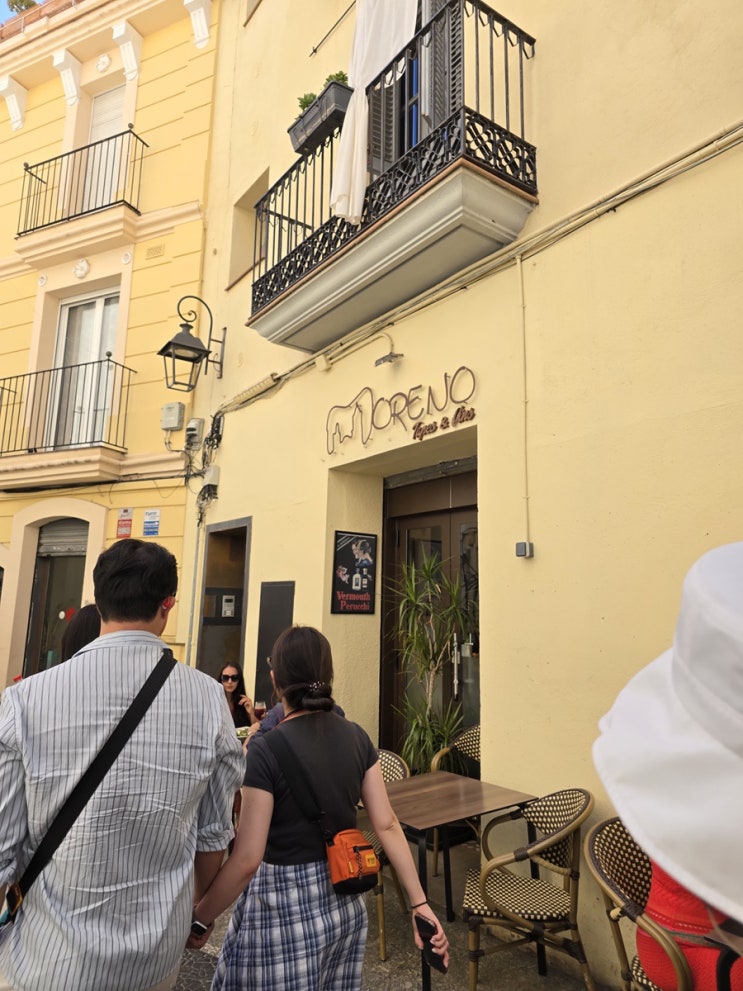  스페인 시체스 모레노~ (Sitges Moreno major 17, 뽈뽀 세트 메뉴~^^)
