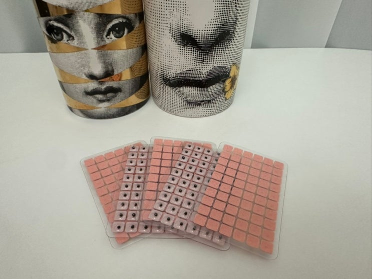 귀지압패치 붓기 관리에 효과 있었어요!