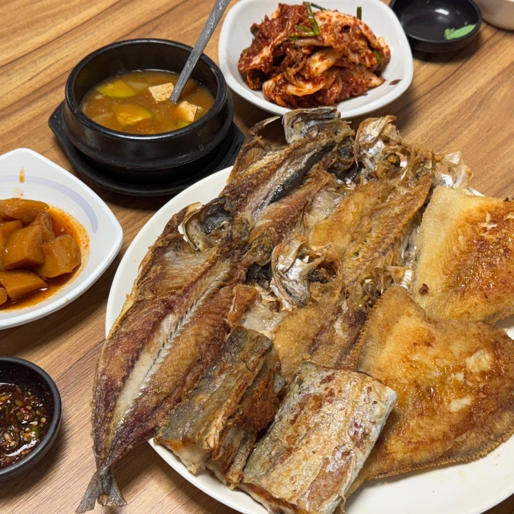  구미 생선구이 맛집 은우네생선구이에서 모듬생선구이 그리고 돌솥밥까지 클리어