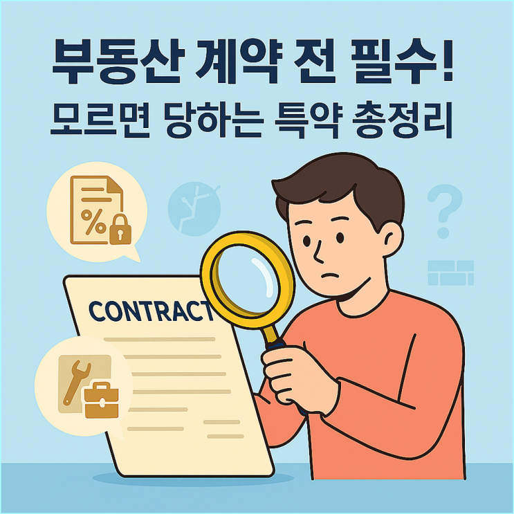  부동산 초보자 필수! 근저당 말소부터 하자보수까지, 계약서 특약 총정리