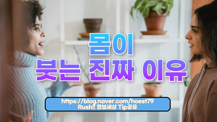  몸이 붓는 진짜 이유 – 우리가 놓치고 있는 건강 신호