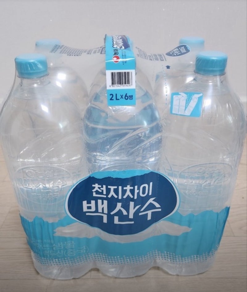 백산수 생수 무라벨 2L 24개 구매후기❤️