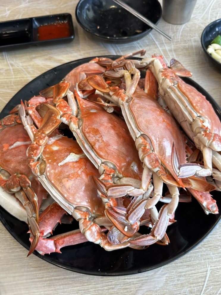  노량진수산시장맛집 탐나전복 꽃게찜 전복 새우 (하늘채 별관, 주차)