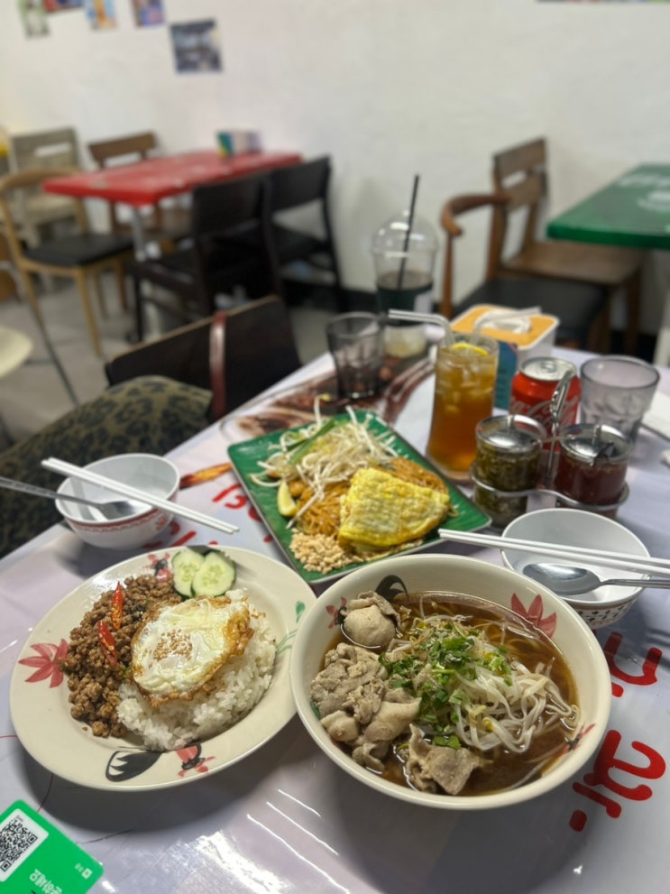  해방촌 이색 맛집, 방콕 테이블 이태원 태국 음식
