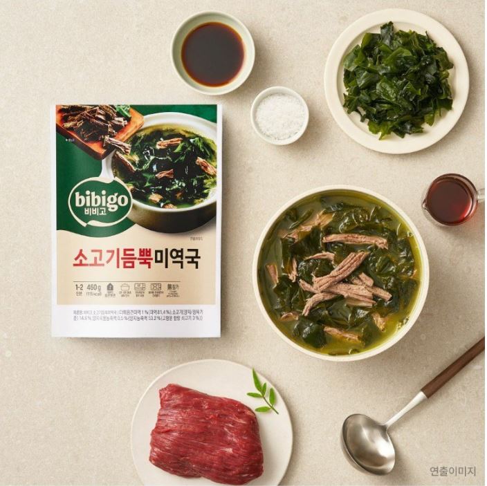  “미우새 459화 최진혁 어머님 생신상에 오른 CJ 비비고 소고기듬뿍 미역국 460g, 집에서 간편하게 건강 채우는 한 끼”