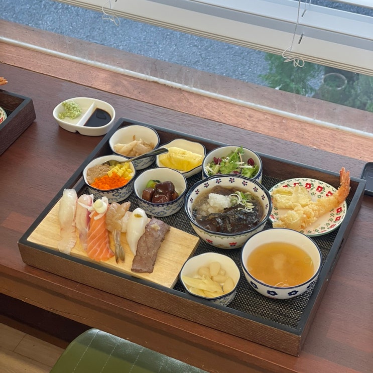 창원 점심맛집 가로수길초밥ㅣ깔끔한 한판 직장인 점심 추천