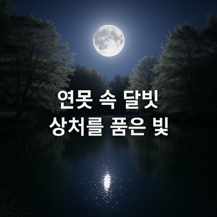   연못 속 달빛, 상처를 품은 빛의 기록