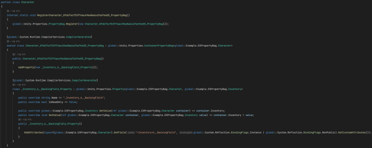  Unity PropertyBag