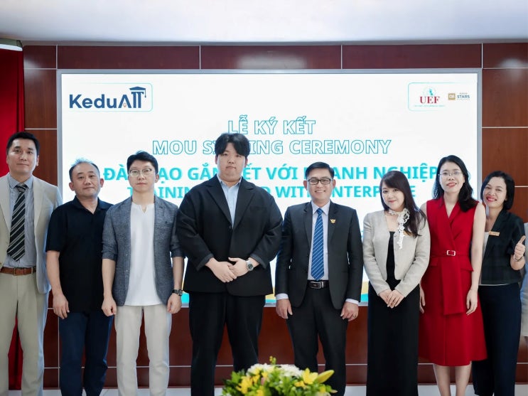  케듀올(KeduAll), 베트남 University of Economics and Finance 와 MOU
