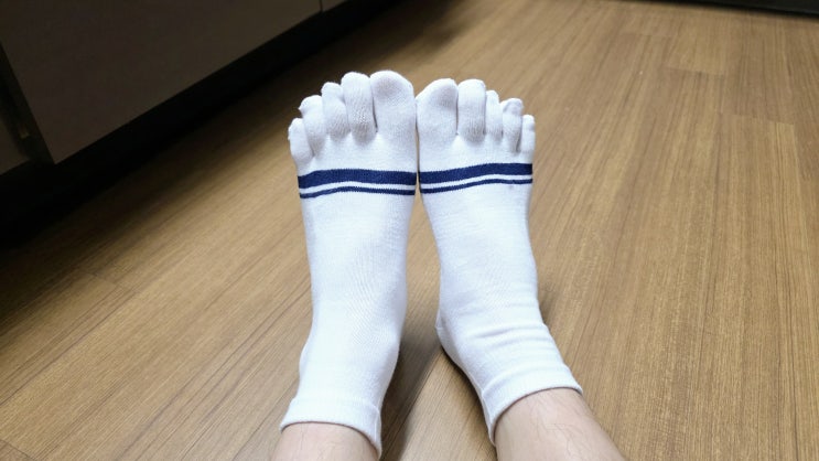  일상의 편안함을 더해주는 노블삭스 남자발가락양말 솔직후기