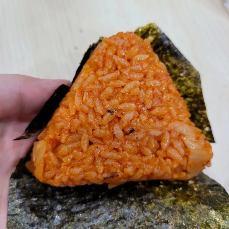  [GS25] '스팸마요 김치볶음밥 삼각김밥'후기