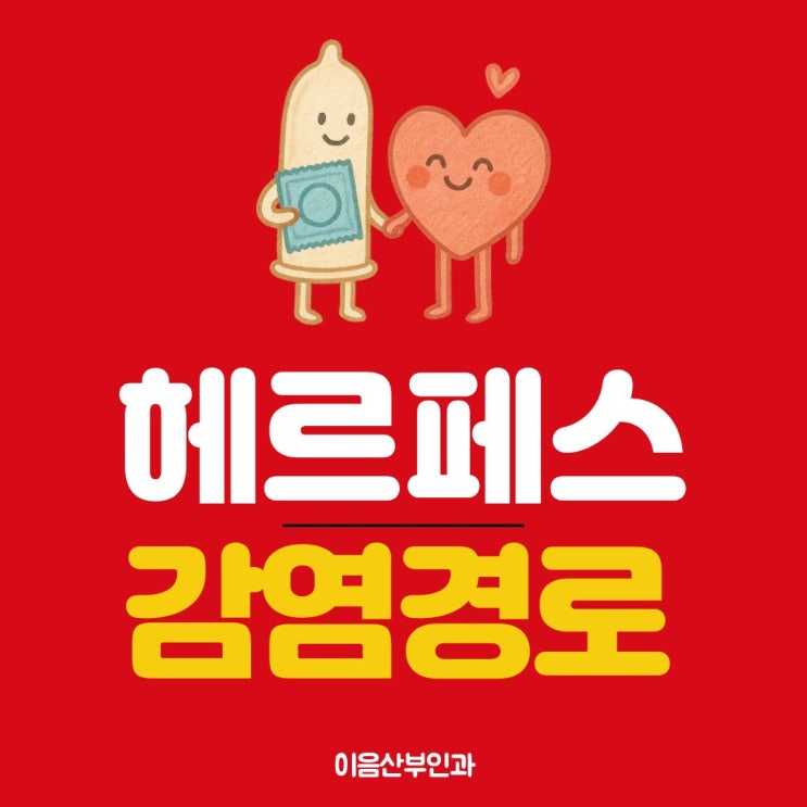  교대역 산부인과 헤르페스 감염경로와 1형 2형 차이점