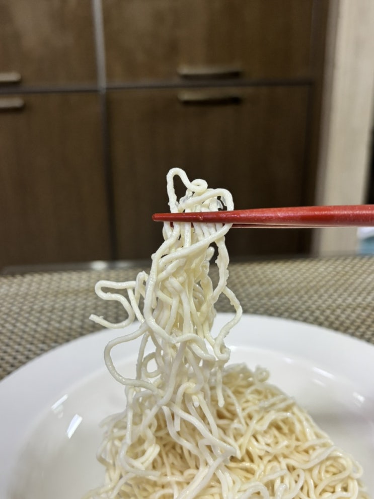  꼬단면으로 만든 마장면 아이도 남편도 반한 고단백 식사
