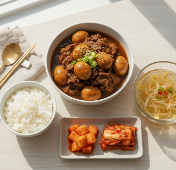  밥도둑의 진화, 소고기 메추리알 장조림