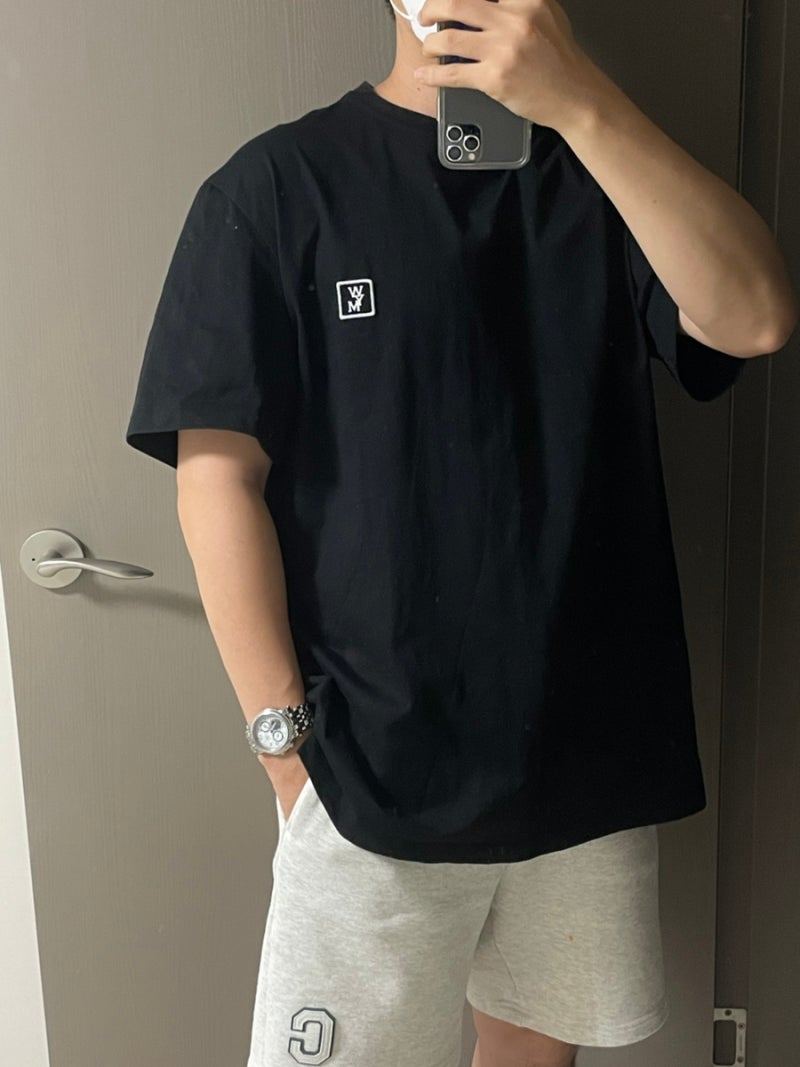 우영미 반팔티 50사이즈와 52사이즈 리뷰✏️ (착샷 ♂️)