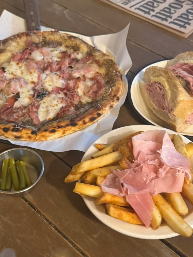  문래 맛집 화덕피자 잠봉뵈르 샌드위치 존맛 고트델리