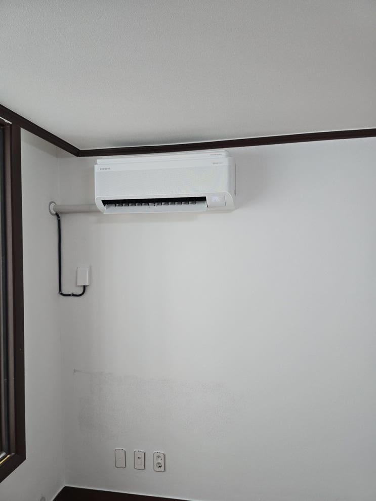  으뜸효율 삼성 2in1 무풍갤러리 스탠드 벽걸이 에어컨 1등급 설치 후기