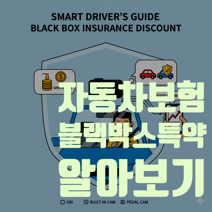  자동차보험 블랙박스 특약 할인, 모르면 무조건 손해! 보험사별 할인율 완벽 비교 및 가입 꿀팁 총정리